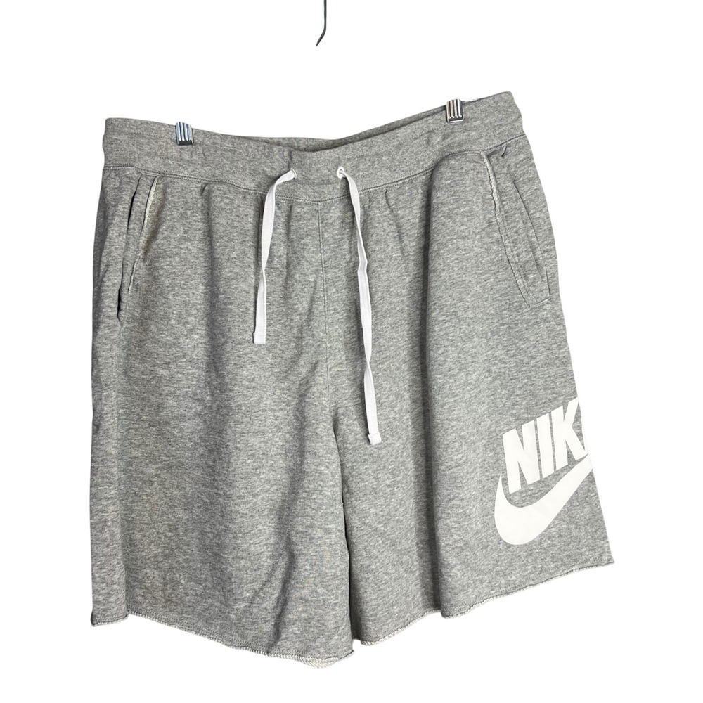 Nike Alumni French Terry Shorts Men Sz XXL Loose Fit Knee Length DX0502-063 NEW